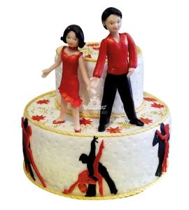 Торт танцевальный №169016