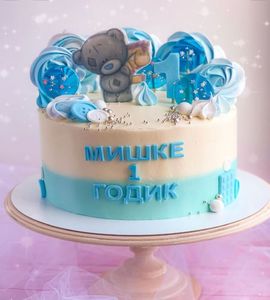 Торт на 1 годик Мишке №212093