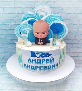 Торт на 1 год Андрею №212180
