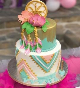 Свадебный торт хиппи 169501