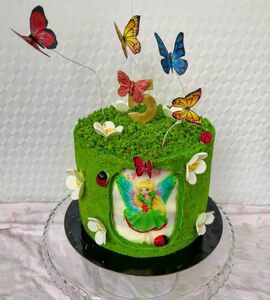 Торт с феями и бабочками №485115