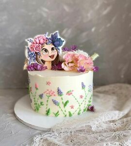 Торт с феями для дочки №485122