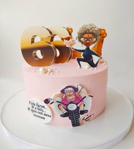 Торт на 66 лет женщине №110201
