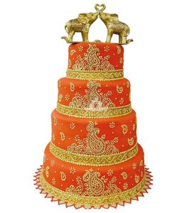 Свадебный торт Индиан