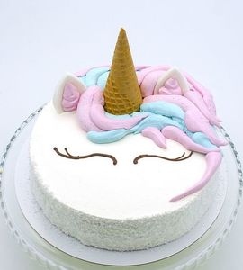 Торт сливочный единорог для девочки №223159