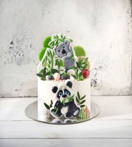 Торт коала и панда №138911