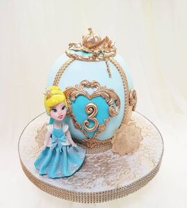 Торт карета и принцесса №137322