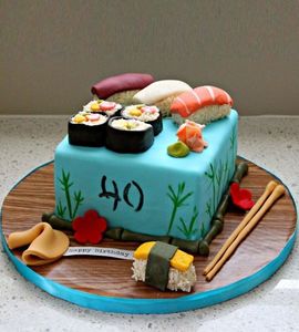 Торт суши роллы №313411
