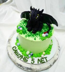 Торт с драконом Сашуне на 5 лет №490608