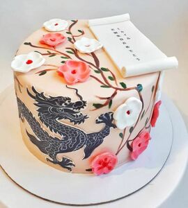Торт с китайским драконом №490615