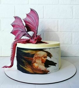 Торт с драконом Дейнерис №490618