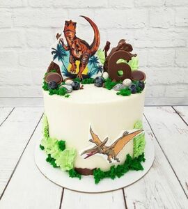 Торт с драконом на 6 лет №490624