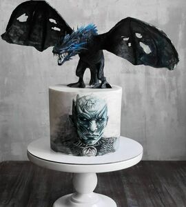 Торт с драконом и белым ходоком №490625