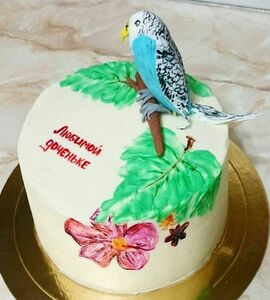 Торт с попугаями №492105