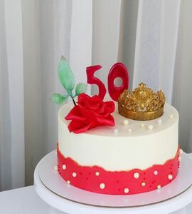 Торт на 50 лет женщине №476136