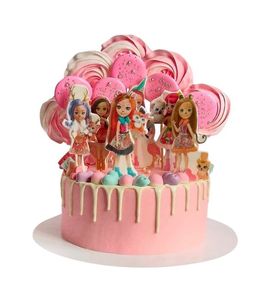 Торт энчантималс розовый №223617
