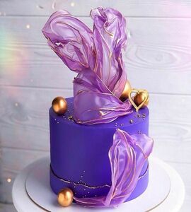 Торт фиолетовый №510301