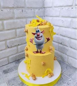 Торт Буба на день рождения 2 яруса №731818