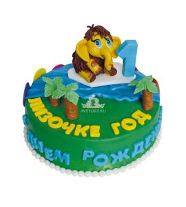 Торт на 1 годик Лизочке №211706