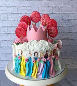 Торт принцессе с леденцами №485513