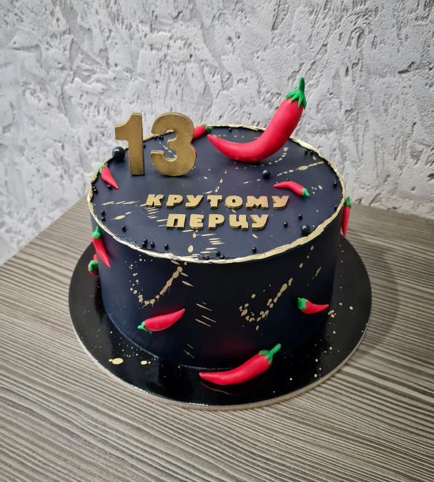 Торт Крутому Перцу Фото Из Крема