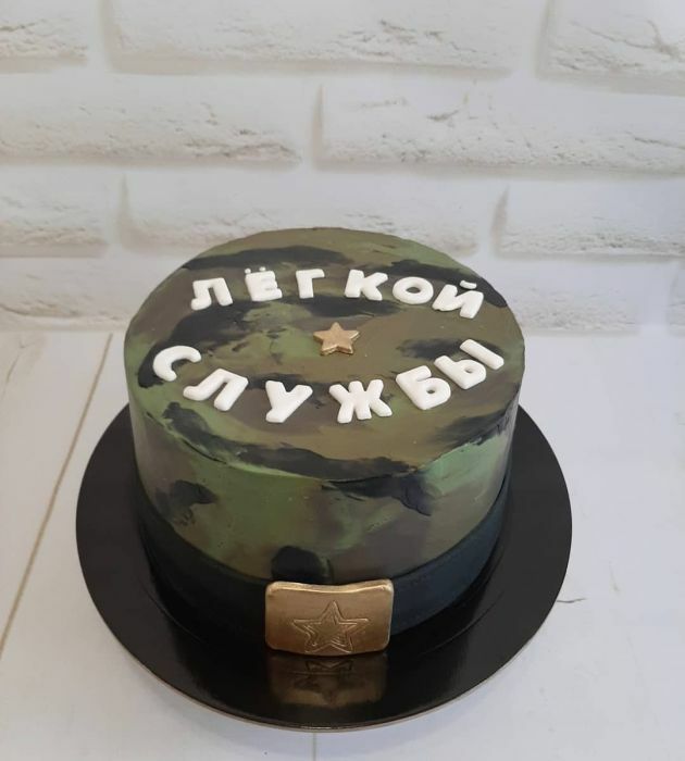 Торт для призывника в армию