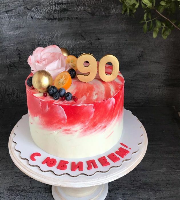 Торт на 90 лет дедушке №477931