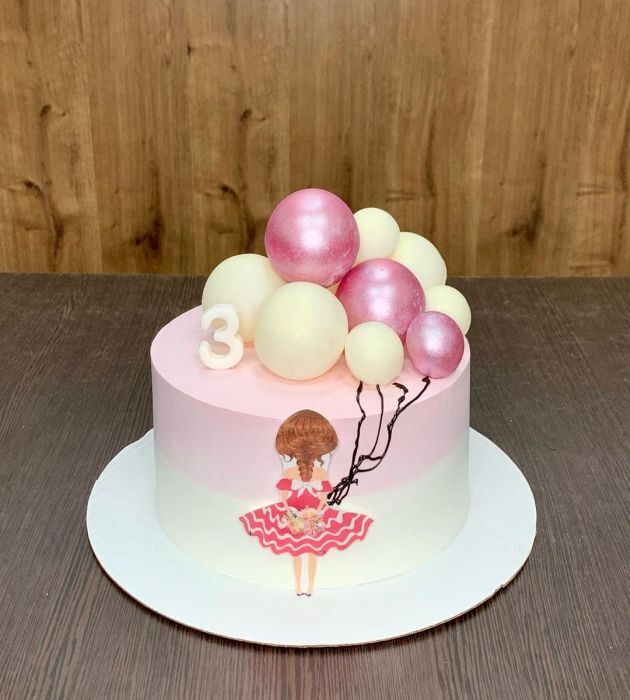 Торт на 3 года - заказать торт на день рождения с доставкой в СПб