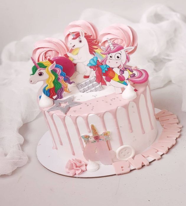 Торт для девочки на 4 года на заказ в СПб с доставкой, фото и цены
