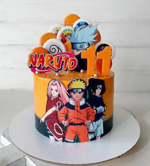 Naruto картинка на торт