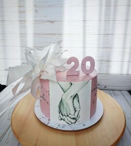 Торт на Фарфоровую свадьбу №192644