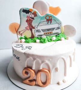 Торт на Фарфоровую свадьбу №192651