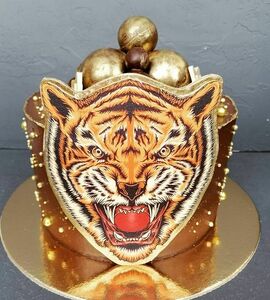 Торт с тигром №492601