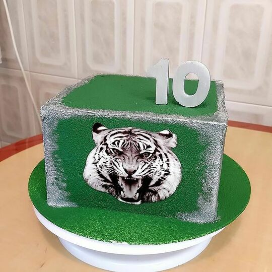 Торт с тигром №492609