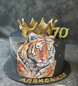 Торт с тигром №492617