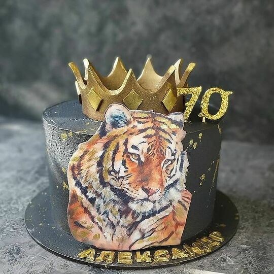 Торт с тигром №492617