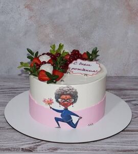 Торт на 76 лет женщине №111011