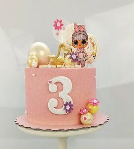 Торт на 3 года девочке №235617