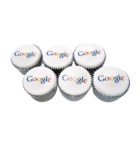 Капкейки с логотипом Google
