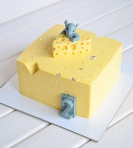 Торт в виде сыра №148205
