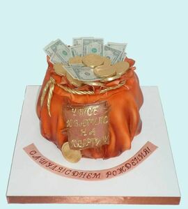 Торт мешок денег №448109