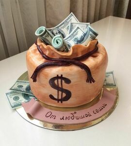 Торт мешок денег №448115