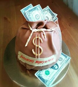 Торт мешок денег №448185