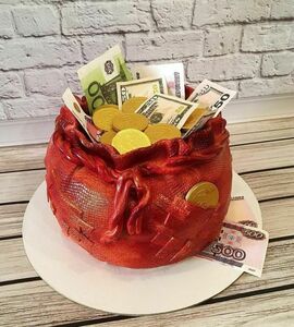 Торт мешок денег №448192