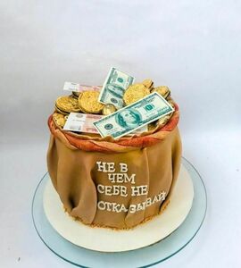 Торт мешок денег №448195