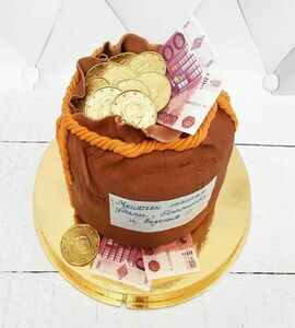 Торт мешок денег №448208