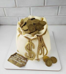 Торт мешок денег №448209