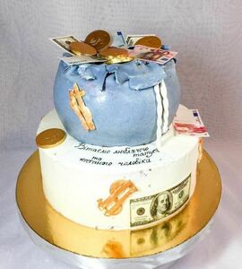 Торт мешок денег №448212