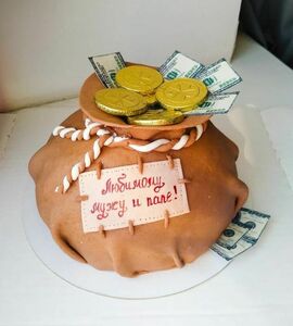Торт мешок денег №448218