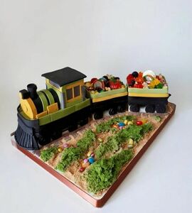 Торт поезд №343787